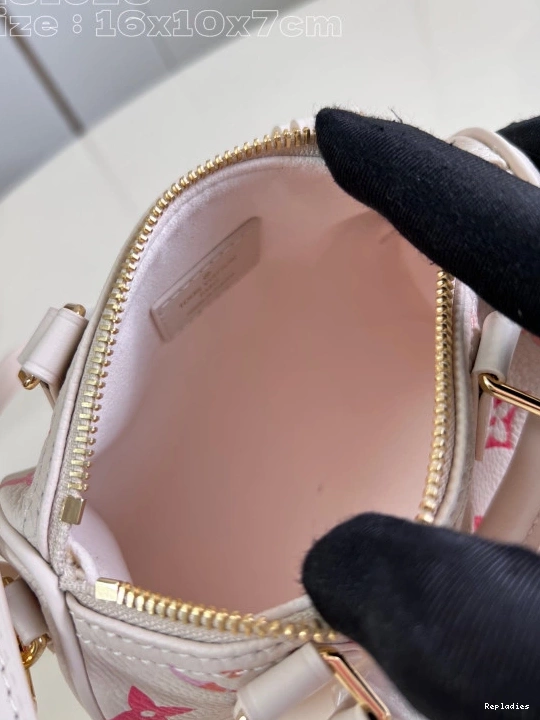 Rep ladies LOUIS SPEEDY-16-10-7.5cm VUITTON NANO 0818